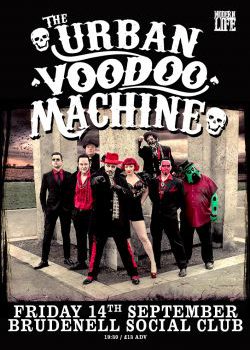  The Urban Voodoo Machine – Leeds, Brudenell Social Club – 14th September 2018