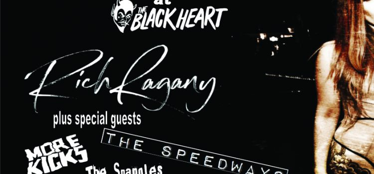 Rich Ragany & The Digressions, More Kicks, The Speedways, The Spangles – Camden Black Heart 25.01.19