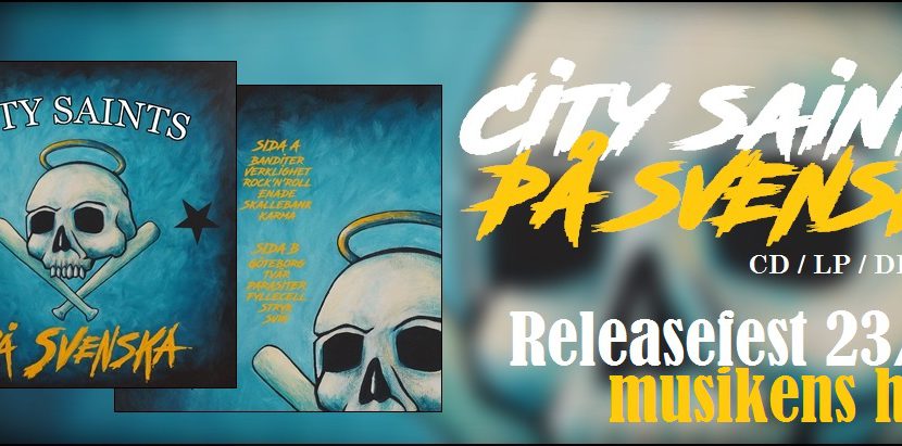 City Saints – ‘Pa Svenska’ (Sunny Bastards Records)