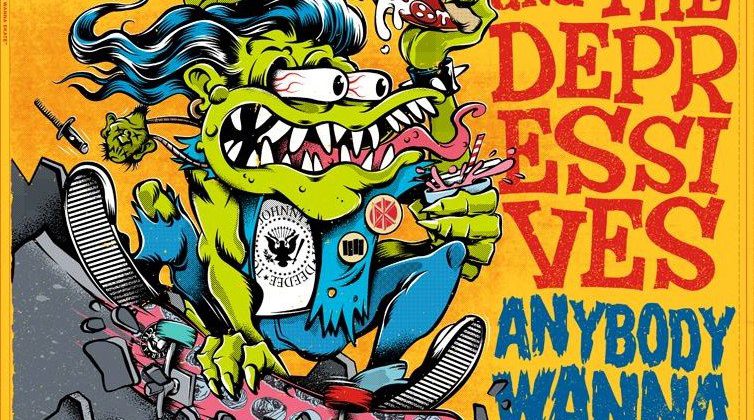 Jonny Manak and the Depressives – Anybody Wanna Skate (Gods Candy Records)