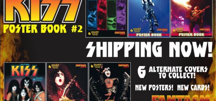 Fantasm Media Releases The Official KISS Poster Book #2