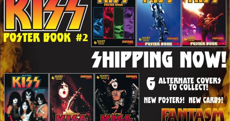 Fantasm Media Releases The Official KISS Poster Book #2