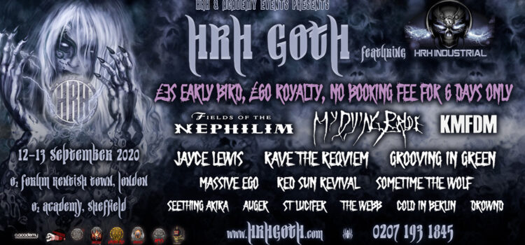HRH Goth is here.  Full details of Goth Festival