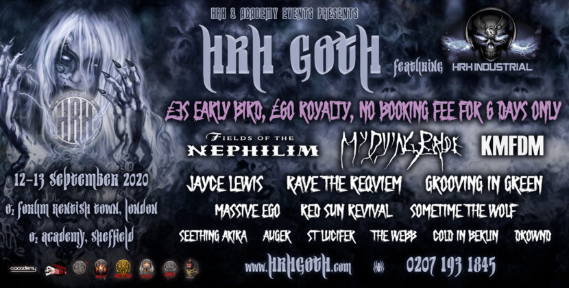 HRH Goth is here.  Full details of Goth Festival