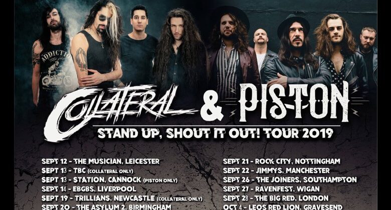 PISTON AND COLLATERAL’S CO-HEADLINE UK TOUR