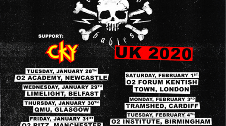 THE WILDHEARTS  &  BACKYARD BABIES  announce co-headline  UK & German 2020 tours