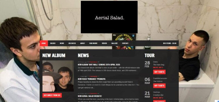 Those lovely Aerial Salad chaps have new website!