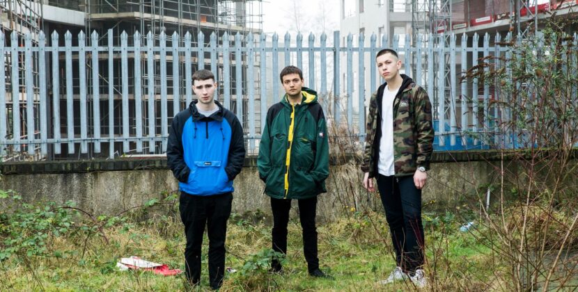 MANCHESTER PUNK TRIO AERIAL SALAD GET STRESSED