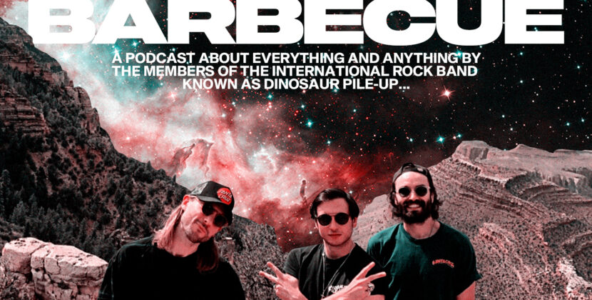 Dinosaur Pile Up invite you to their Cosmic Barbeque