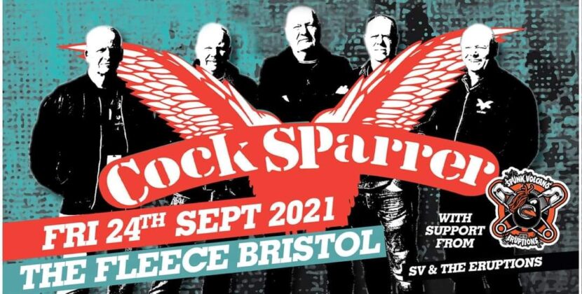 Cock Sparrer/Spunk Volcano & The Eruptions – Bristol, The Fleece – 24th September 2021
