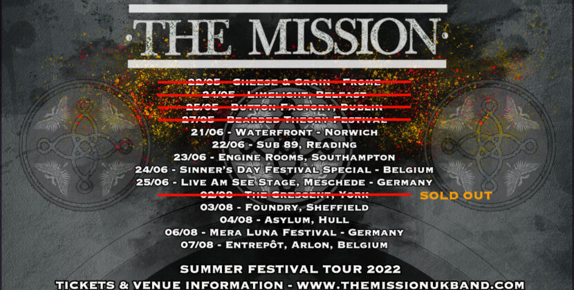 The Mission – The Crescent, York – Tuesday 2nd August 2022