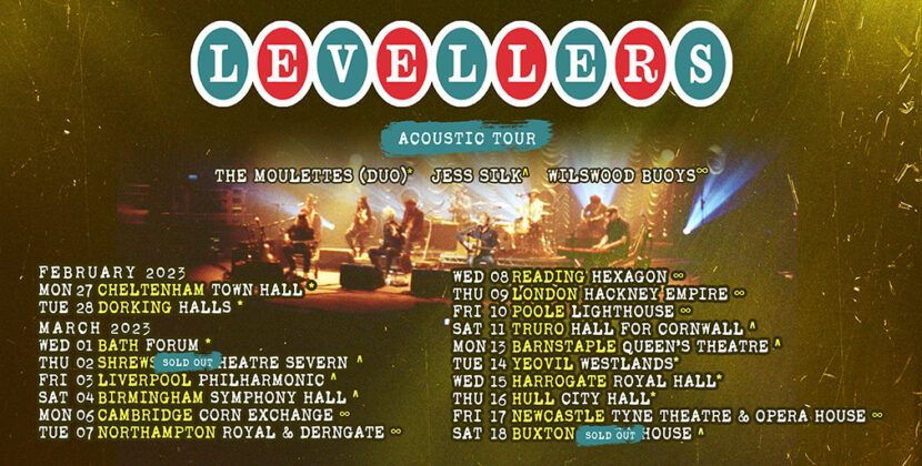 Levellers – Hull City Hall, Hull – 16<sup>th</sup> March 2023