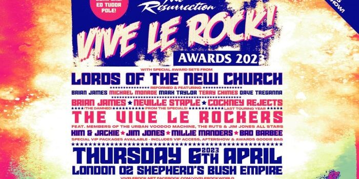 Vive Le Rock Awards – Shepherd’s Bush Empire 06.04.23