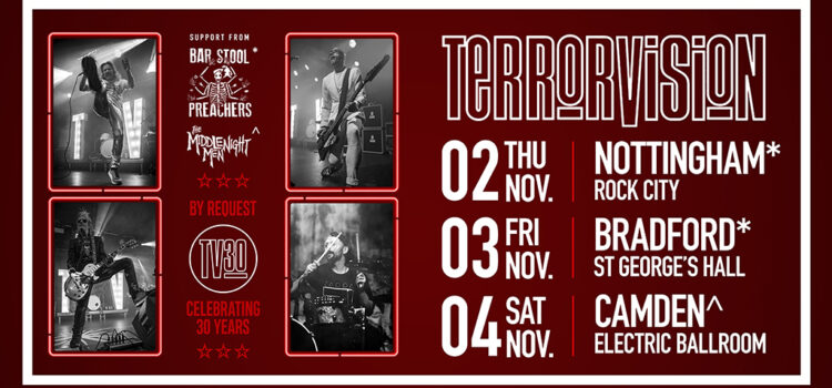 Terrorvision/The Bar Stool Preachers – St. George’s Hall, Bradford – 3<sup>rd</sup> November 2023