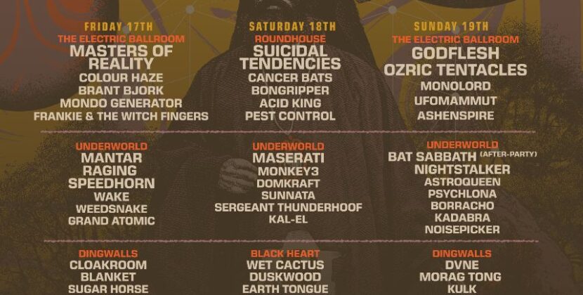 DESERTFEST LONDON -Day splits & 32 additional artists for this year’s festival