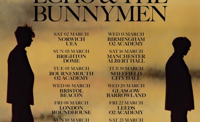Echo And The Bunnymen – Cardiff Uni Great Hall. 10.03.24