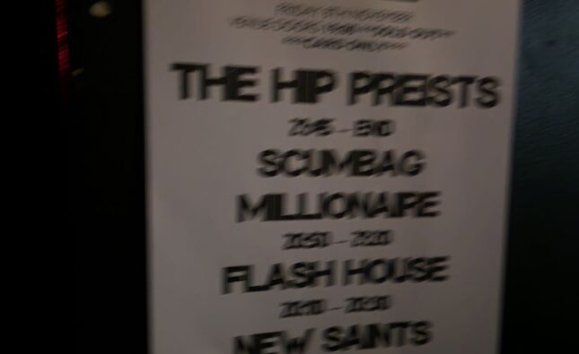 The Hip Preists / Scumbag Millionaire / Flash House / TNS – The Black Heart Camden, London 08.11.24