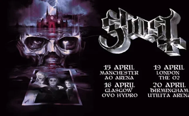 Ghost – Utilita Arena, Birmingham. 20 04 25