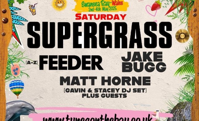 Supergrass – Tunes On The Bay – Swansea Bay – 03.05.25