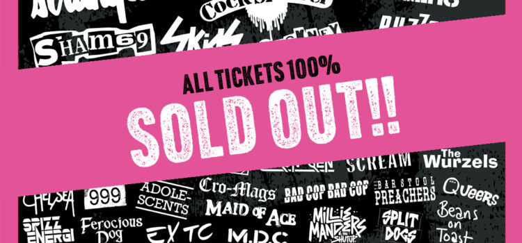 REBELLION FESTIVAL SELLS OUT!