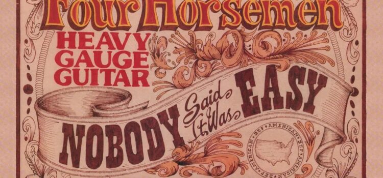 The Four Horsemen – ‘Nobody Said It Was Easy’ (Cherry Red Records)
