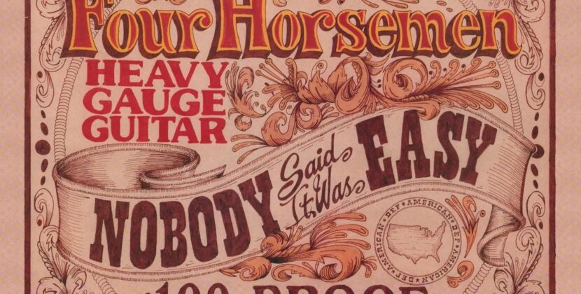 The Four Horsemen – ‘Nobody Said It Was Easy’ (Cherry Red Records)
